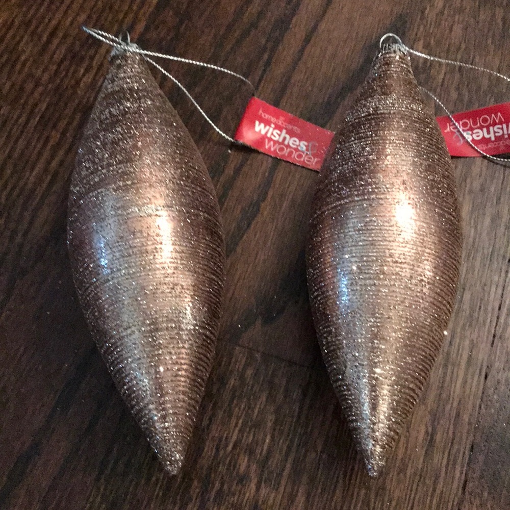 NWT Christmas Holiday Ornaments - Set of 2